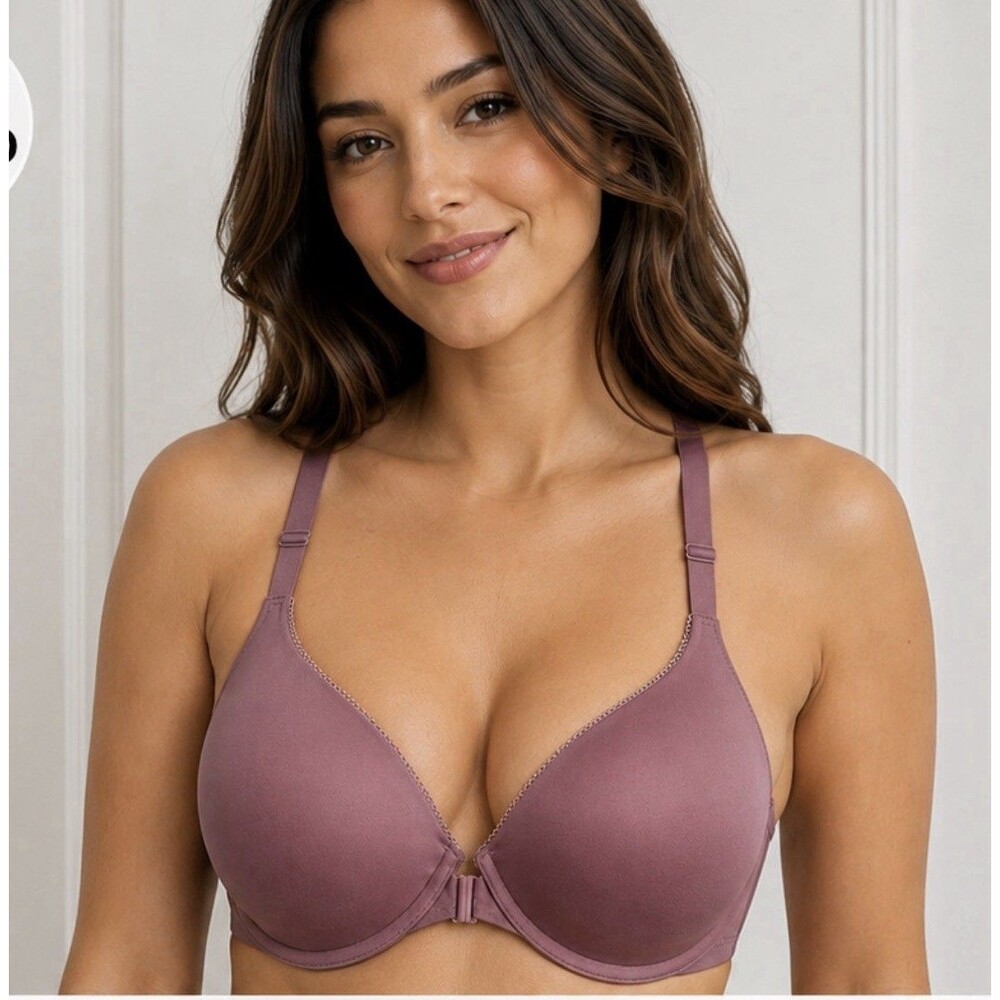 Victorias Secret Body by Victoria Racerback Perfect Shape Bra  Mauve 38DDD